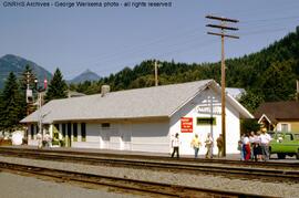 Great Northern Depot at Skykomish, Washington, 1982