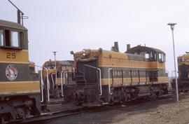 Great Northern Railway 30 at Minot, North Dakota in 1969.
