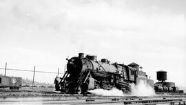 Great Northern Steam Locomotive 3129 at Hillyard, Washington, undated