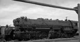 Great Northern Steam Locomotive 2033 at Hillyard, Washington, undated