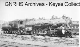 Great Northern Steam Locomotive 2525 at Saint Paul, Minnesota, undated
