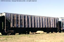 Great Northern Covered Hopper Car 172535 at Longmont, Colorado, 1980