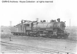 Great Northern Steam Locomotive 3100 at Hillyard, Washington, 1935