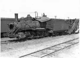 Great Northern Steam Locomotive  at Hillyard, Washington, 1935