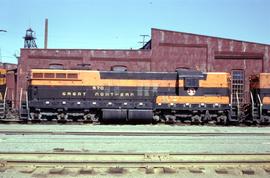 Great Northern Railway 570 at Butte, Montana in 1964.