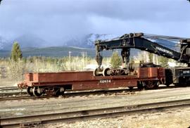 Great Northern Railway MOW X2474 at Whitefish, Montana in 1972.
