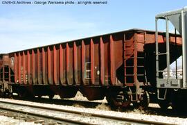 Great Northern Hopper Car 70350 at Longmont, Colorado, 1981