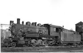Great Northern Steam Locomotive 1326 at Superior, Wisconsin, 1947