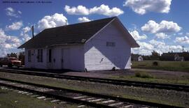 Great Northern Depot at Niobe, North Dakota, 1991
