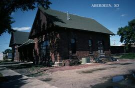 Great Northern Depot at Aberdeen, South Dakota, undated