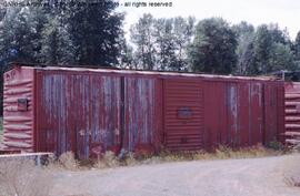 Great Northern Maintenance of Way ex-Boxcar O6040 at Cle Elum, Washington, 1999