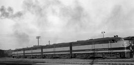 Great Northern Diesel Locomotive 440 at Hillyard, Washington, undated