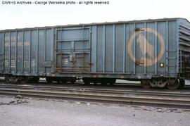 Great Northern Boxcar 137030 at Albuquerque, New Mexico, 1978