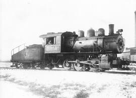 Great Northern Steam Locomotive 89 at Watertown, South Dakota, 1933