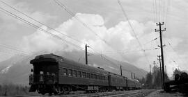 Great Northern Cafe Coach in Washington State, undated