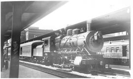Great Northern Steam Locomotive 805 at Saint Paul, Minnesota, 1931