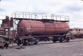 Great Northern Railway Tank car X926 at Great Falls, Montana in 1971.