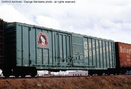 Great Northern Boxcar 37515 at Denver, Colorado, 1965