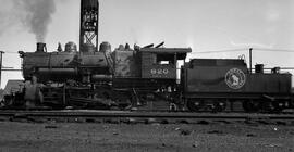 Great Northern Steam Locomotive 820 at Hillyard, Washington, undated
