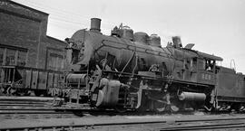 Great Northern Steam Locomotive 828 at Hillyard, Washington, undated