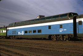 Great Northern Railway Passenger Car 1394 at Ellensburg, Washington in 1971.