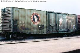 Great Northern Boxcar 36864 at Boulder, Colorado, 1978