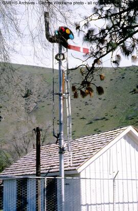 Great Northern Order Board at Cashmere, Washington, 1987