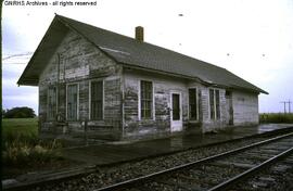 Great Northern Depot at Rutland, North Dakota, undated