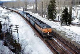 Great Northern Railway 2522 at Summit, Montana in 1968.