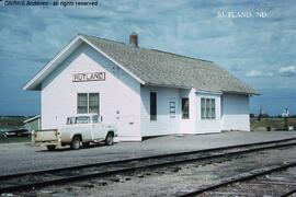 Great Northern Depot at Rutland, North Dakota, undated