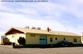 Great Northern Depot at Quincy, Washington, 1988