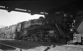 Great Northern Steam Locomotive 3381 at Minneapolis Junction, Minnesota in 1958.