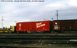 Great Northern Boxcar 35362 at Denver, Colorado, 1965