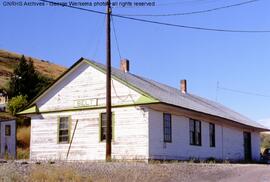 Great Northern Depot at Belt, Montana, 1990