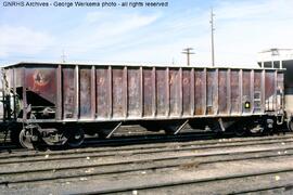 Great Northern Hopper Car 70279 at Albuquerque, New Mexico, 1978