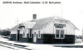 Great Northern Depot at Appleton, Minnesota, 1970