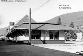 Canadian Pacific Depot at Nelson, British Columbia, undated
