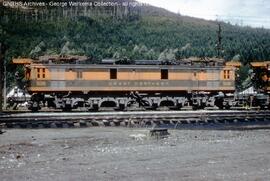 Great Northern Electric Locomotive 5016 at Skykomish, Washington, undated