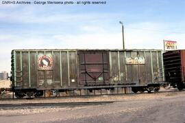 Great Northern Boxcar 138157 at Denver, Colorado, 1990