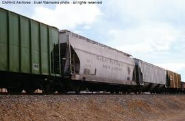 Great Northern Covered Hopper Car 171775 at Albuquerque, New Mexico, 1991