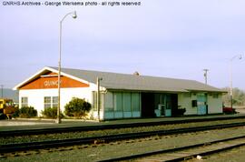 Great Northern Depot at Quincy, Washington, 1987