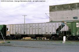 Great Northern Covered Hopper Car 171536 at Pasco, Washington, 1983