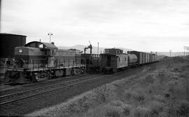 Great Northern Diesel Locomotive 184 at Hillyard, Washington, undated