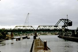 Great Northern Railway bridge at Ballard, Washington.