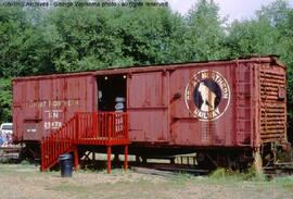 Great Northern Boxcar 25478 at Wickersham, Washington, 1993