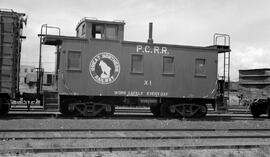 Pacific Coast Caboose X1 in Seattle, Washington, circa 1952