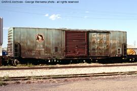 Great Northern Boxcar 39895 at Longmont, Colorado, 1980