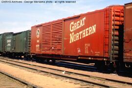 Great Northern Boxcar 40176 at Denver, Colorado, 1966