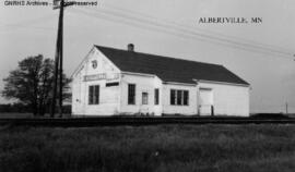 Great Northern Depot at Albertville, Minnesota, undated