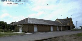Great Northern Depot at Princeton, Minnesota, undated